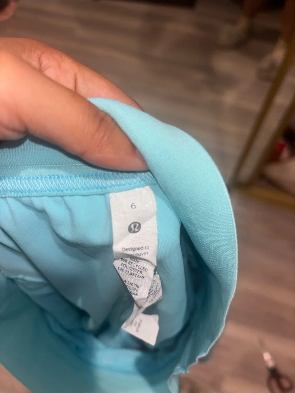 Lululemon Light Blue Women’s Tennis Skirt